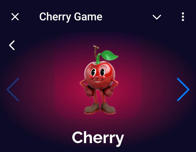 Cherry jeu telegram