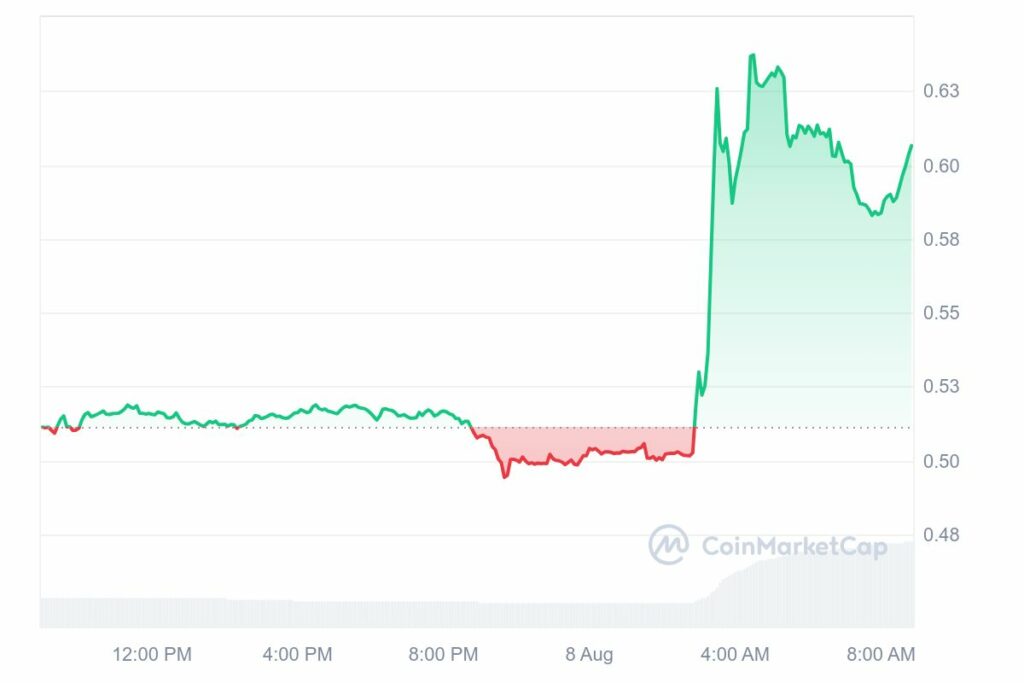 Analyse Ripple XRP hausse 20% 8 aout 2024