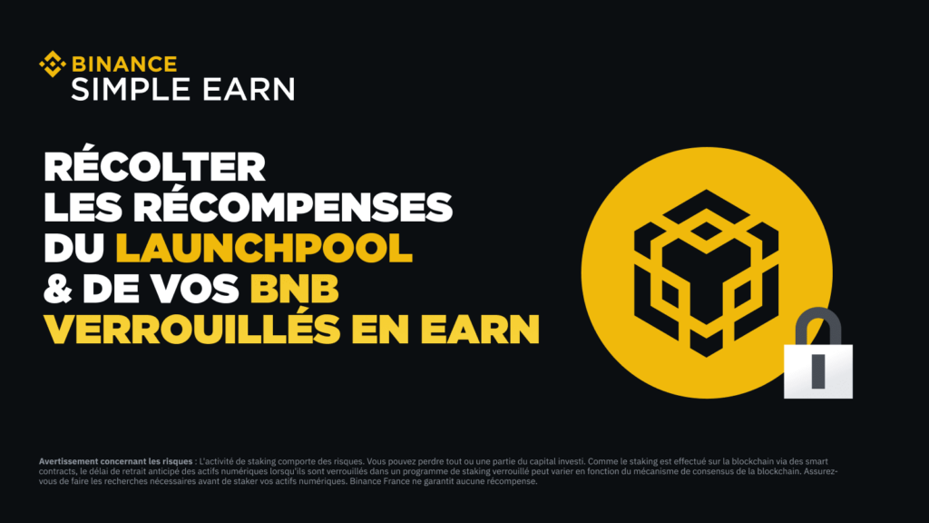 BNB Earn sur Binance