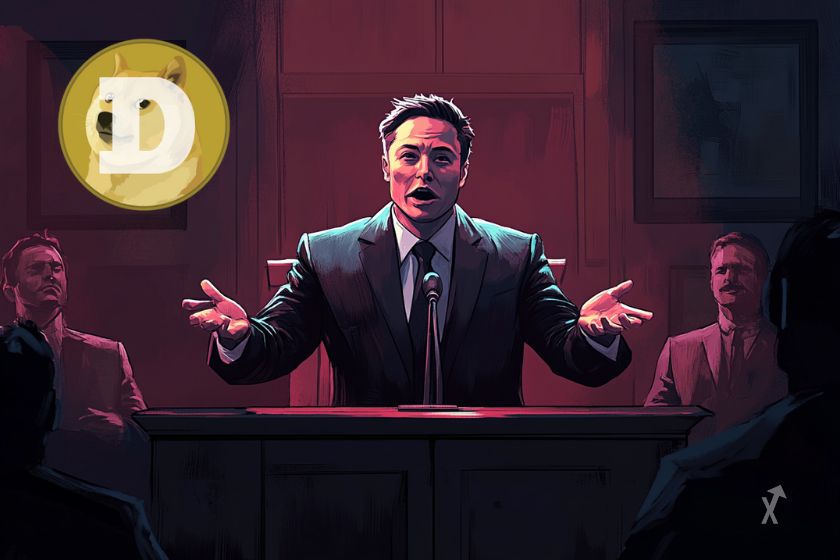 Elon Musk et Tesla Dogecoin proces