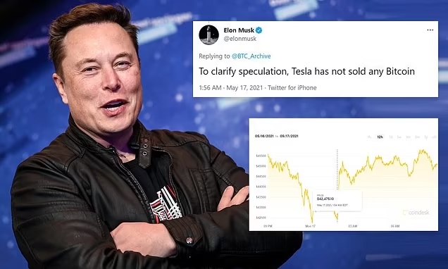 Elon Musk annonce crypto twitter (X)