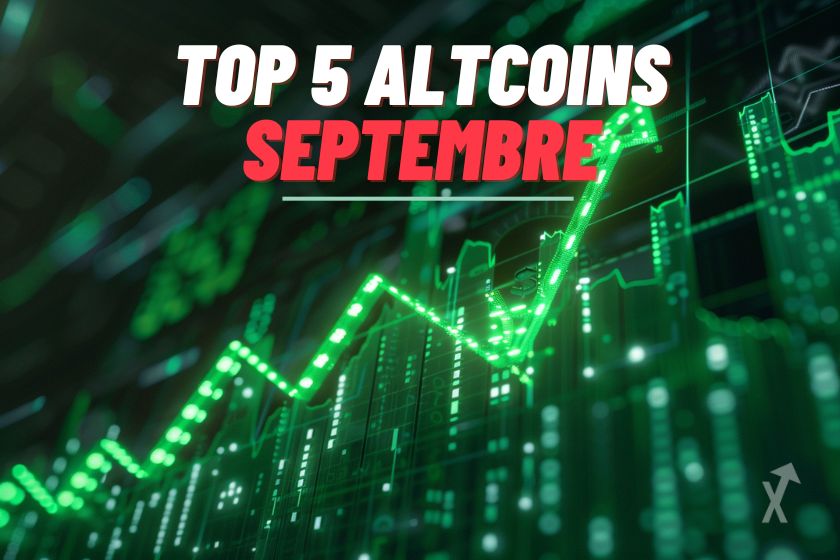 Top 5 des altcoins à surveiller en septembre : Des gains explosifs à prévoir !