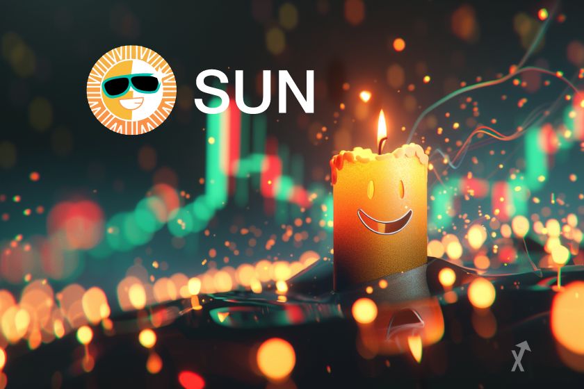 jeton crypto SUN basé sur Tron +230%