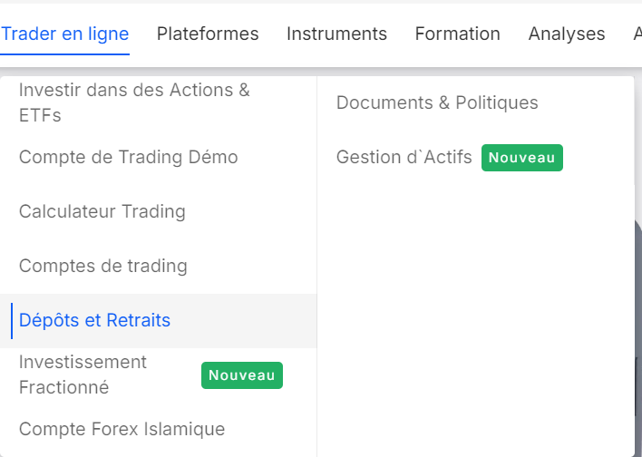 Comment retirer de l’argent de Admiral Markets