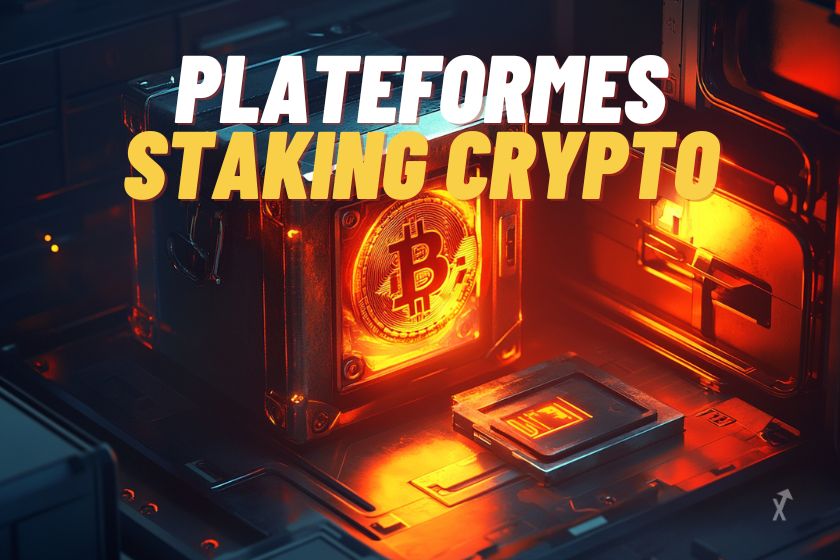 Comparatif plateformes staking crypto