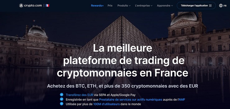 Crypto com Achetez, vendez et tradez des cryptos