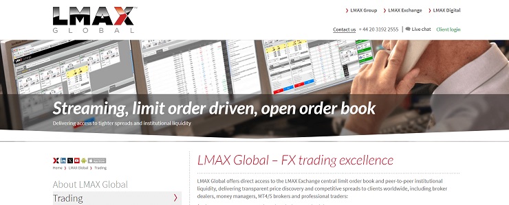 Presentation Trading LMAX Global Broker