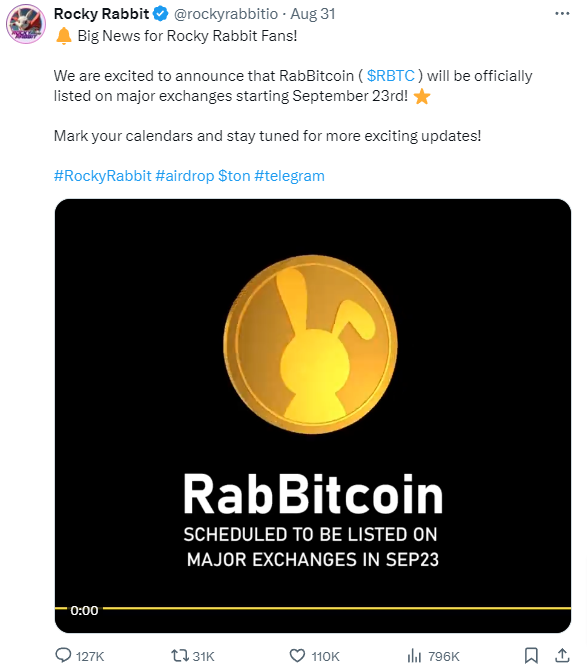 Rocky Rabbit airdrop crypto