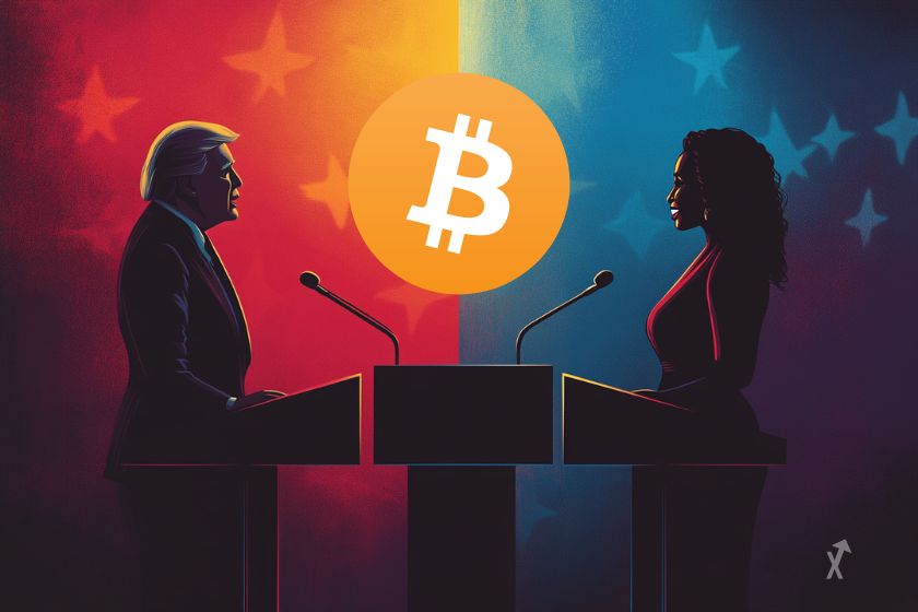 crypto absente du débat Trump-Harris