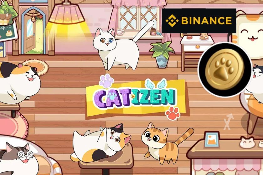 token CATI de Catizen Binance