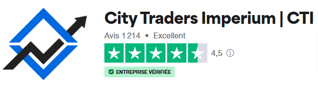 Avis utilisateurs TrustPilot City Traders Imperium