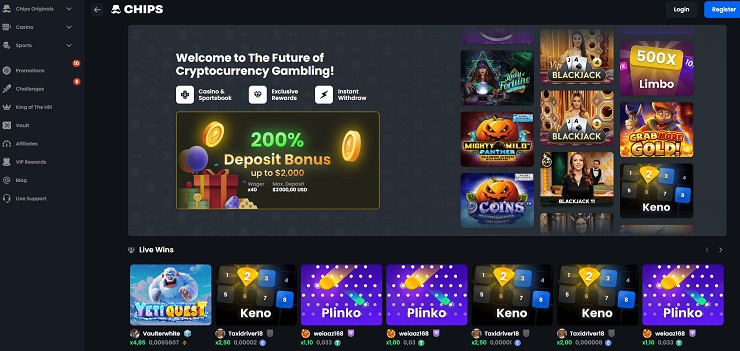 Chips gg casino crypto guide