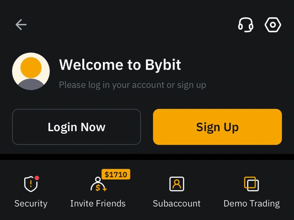 Créer un compte sur Bybit pour achat crypto avec Alipay