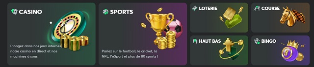 les jeux disponibles sur BC.Game