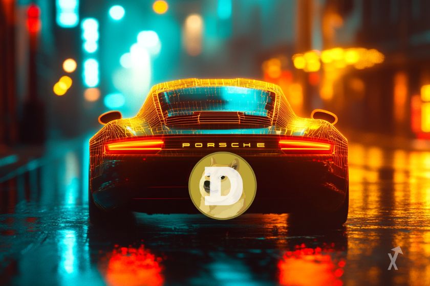 Dogecoin dépasse Porsche en capitalisation boursière