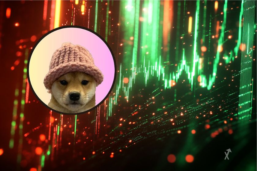 Memecoin Dogwifhat WIF hausse