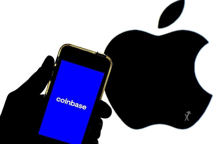 Coinbase Apple Pay cryptomonnaies