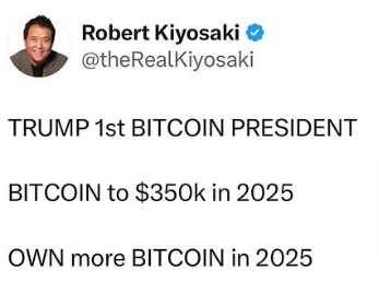 Robert Kiyosaki Prevision Bitcoin