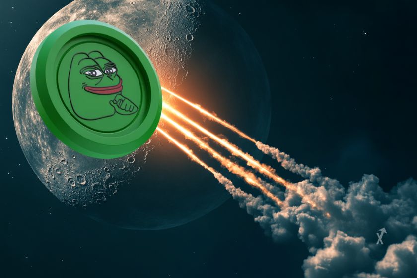 Trader memecoin PEPE