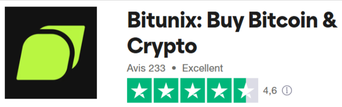 Avis TrustPilot sur Bitunix