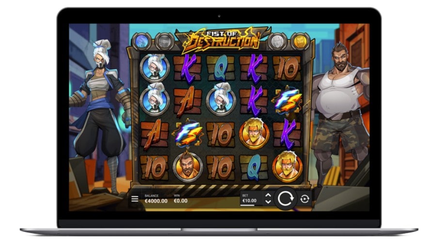 fist of destruction sur desktop