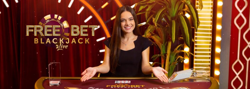 free bet blackjack live