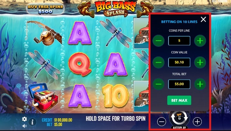 miser big bass splash