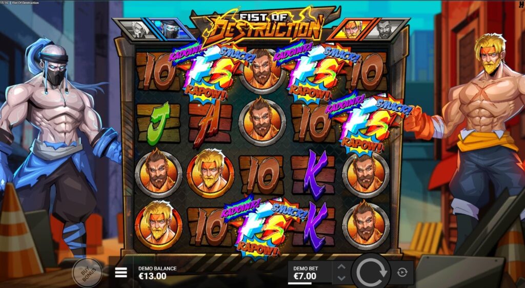 bonus fist of destruction