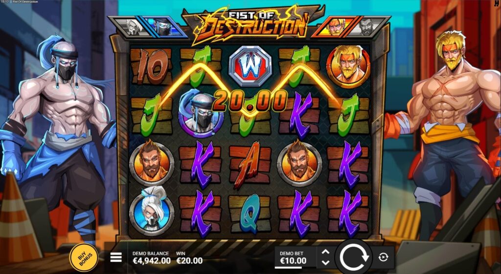 spin sur fist of destruction