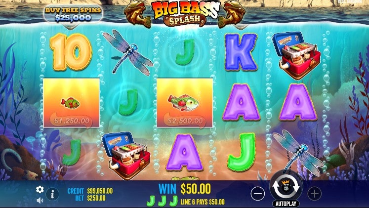 spin big bass splash