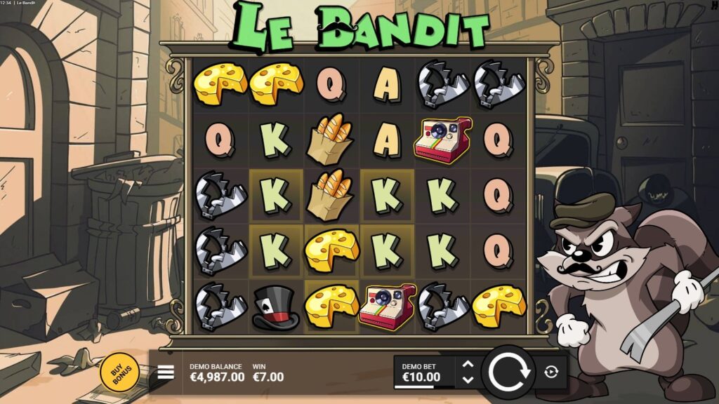 spin sur le bandit