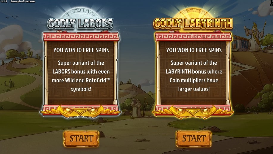 bonus strength of hercules