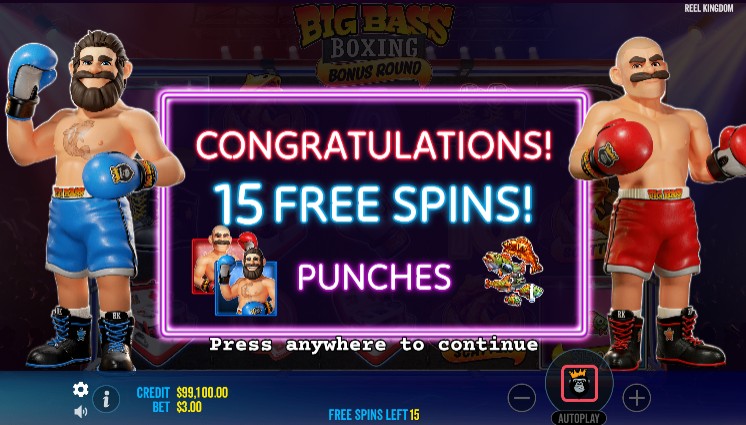 free spins boxing
