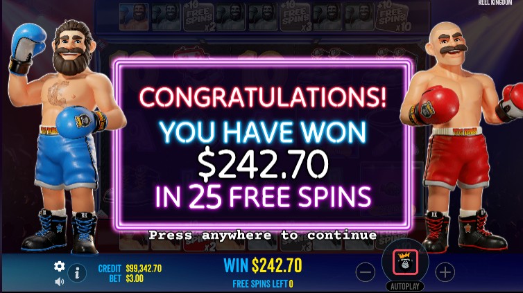 gains sur les free spins