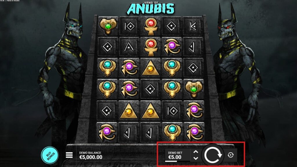 miser hand of anubis