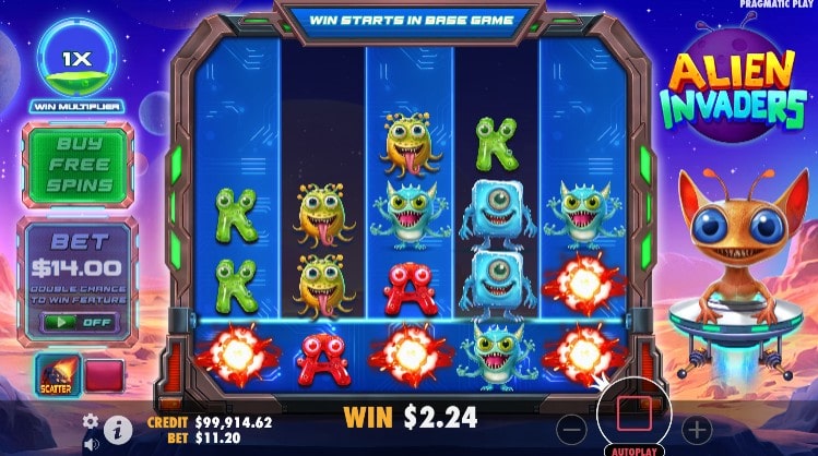 spin sur alien invaders