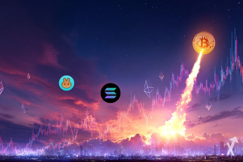 cryptomonnaies en hausse