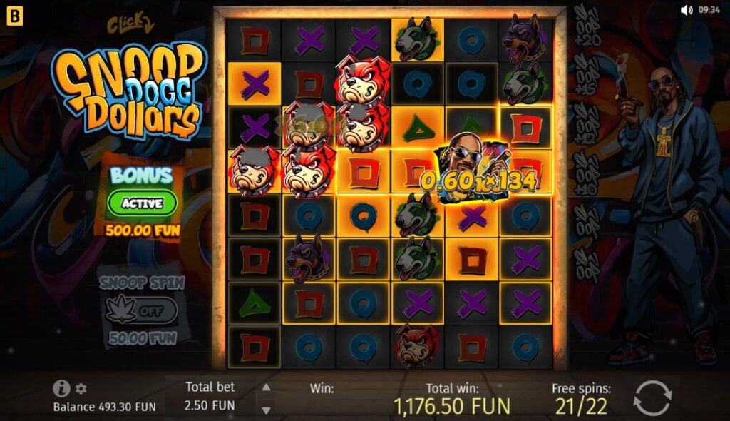 free spins de snoop dogg dollars