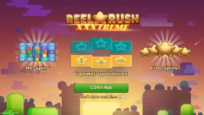 lancement Reel Rush XXXtreme