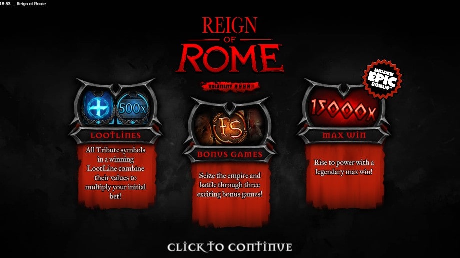 Reign of rome featured