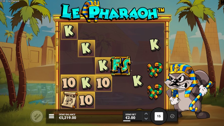 Redrop collants Le Pharaoh