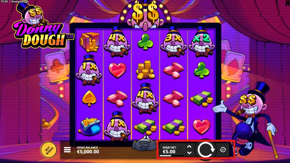 miser sur la machine à sous