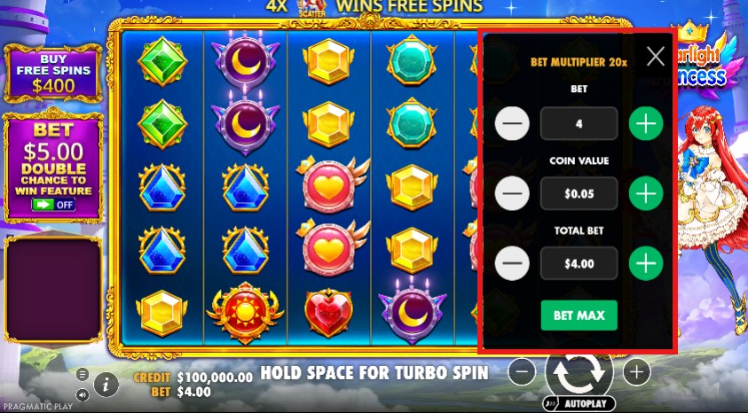 bet starlight princess