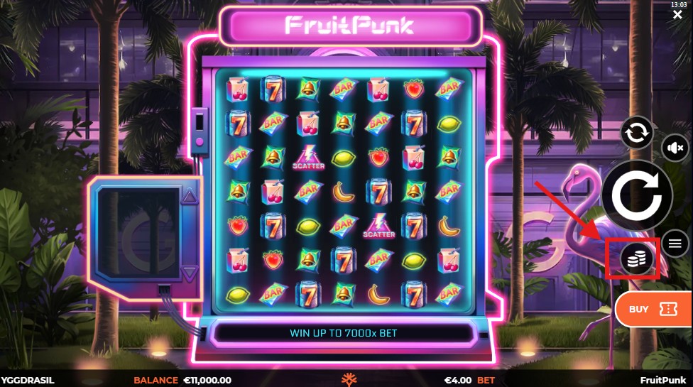bet fruit punk