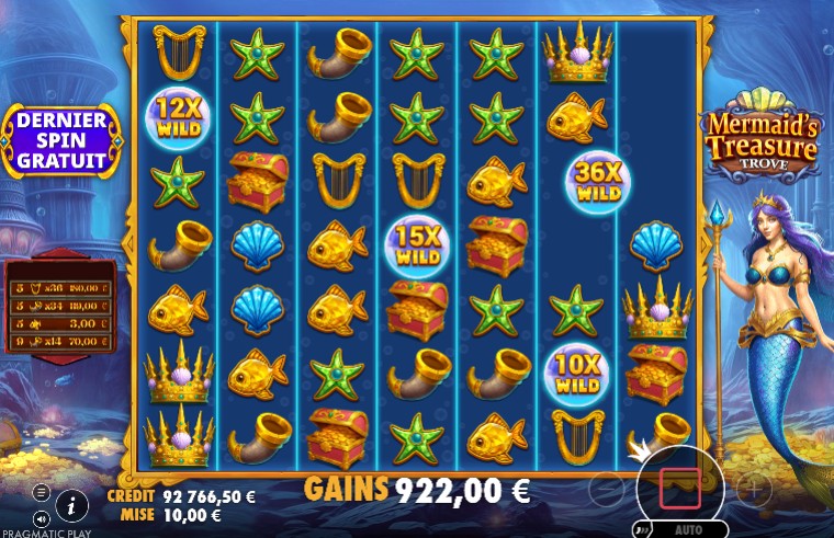free spins Mermaid’s Treasure Trove