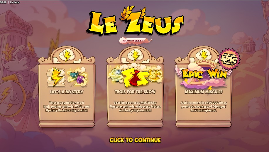 fonctions le Zeus