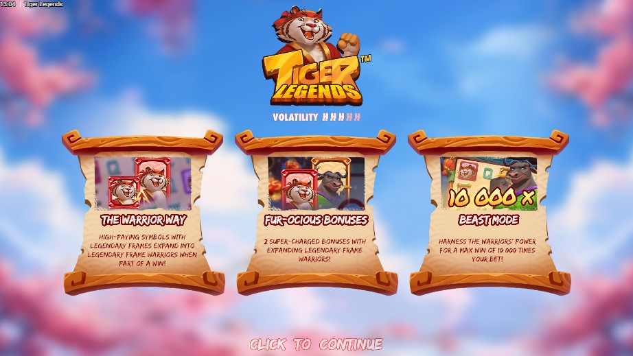fonctions de Tiger Legends