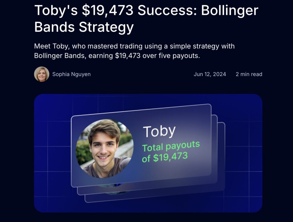 Proof of payouts Sabiotrade for user Toby from the sabiotrade website