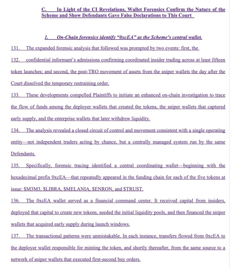 La lista de acusaciones contra el fundador de Meteora