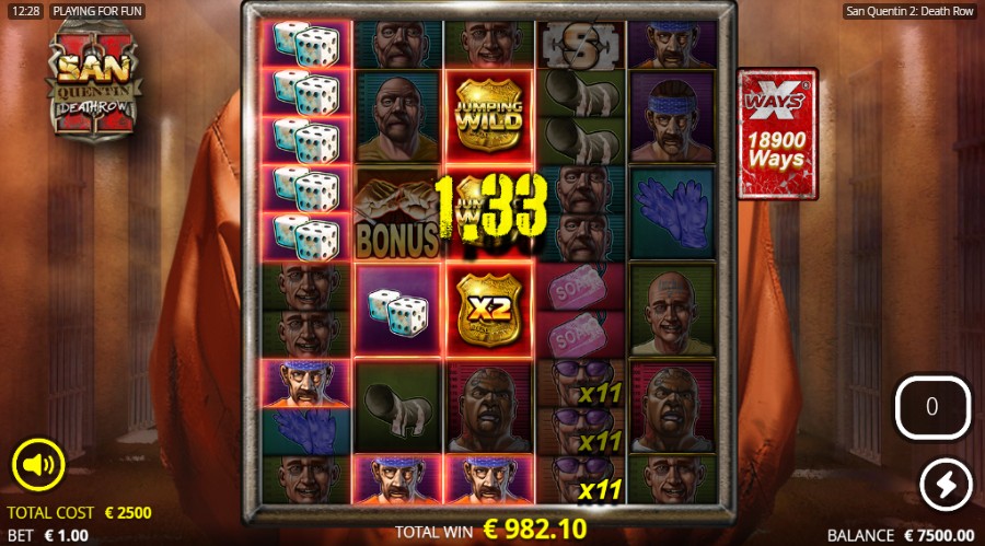 free spins san quentin 2